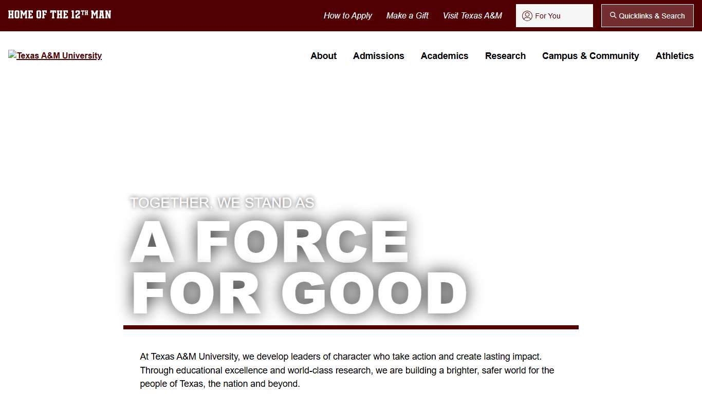 Texas A&M University Texas A&M University